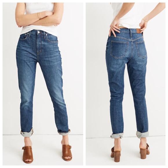 Madewell Denim - Madewell The High-Rise Slim Boyjean: Eco Edition (Sz 25)
